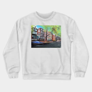 Amsterdam Canal Crewneck Sweatshirt